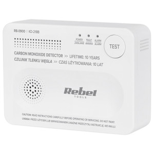 Detector Senzor Monoxid De Carbon Rebel