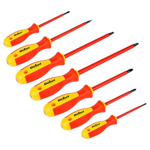 Set Surubelnite Izolate 1000V 7 Buc Rebel