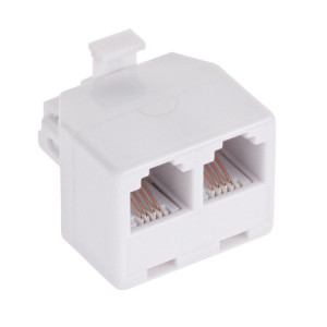Adaptor Telefonic 6P4C Tata - 2X Mama