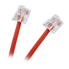 Cablu Extensie Telefonic Rosu 2M