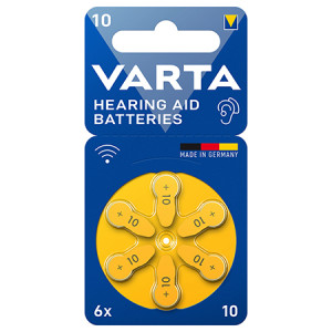 Baterii Auditive 10 Blister 6 Varta