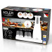 Set 3 Rasnite Condimente Ad 4449W Alb Adler