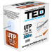 Cablu Utp Cat 5 Cupru 0.5Mm 305M Ted Electric