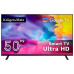 Google Smart Tv 50 Inch 126Cm Ultrahd 4K Kruger&Matz