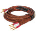 Set Cablu Difuzor Mufe Banana X2 Cupru 15Awg 5M K&M