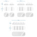 Cable Holder Set 5 Buc