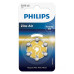 Baterie Auditiva Zinc Air Blister 6 Buc Philips