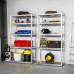 Raft Metalic 5 Polite Mdf 180X90X40 Rebel
