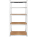 Raft Metalic 5 Polite 750Kg Mdf 180X90X40 Rebel