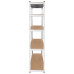 Raft Metalic 5 Polite 750Kg Mdf 180X90X40 Rebel