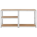 Raft Metalic 5 Polite 750Kg Mdf 180X90X40 Rebel
