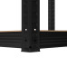 Raft Metalic 5 Polite 750Kg Mdf 180X90X40 Negru Rebel