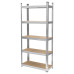 Raft Metalic 5 Polite Mdf 150X70X30 750Kg Rebel