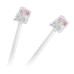Cablu Telefon Extensie Alb 10M