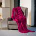 Patura Fleece Polar 150X200Cm Magenta Teesa