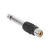 Adaptor Jack 6.3 Mono-Rca Mama