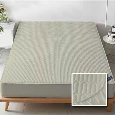 Protecție Matlasată Percalle (Kaki) - 160Cm X 200Cm