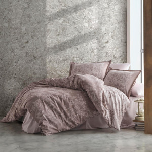 Lenjerie De Pat Satin Clasy King Size (Harissa)