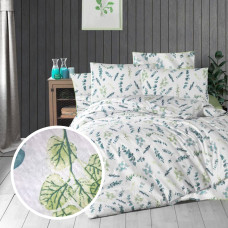 Lenjerie De Pat Creponata 100% Bumbac (Crep14) - King Size