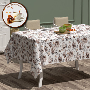 Față De Masă Antimurdărire 100% Bumbac - 120 Cm X 160 Cm