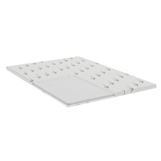 Topper Cu Memorie Memory Lavanda 180X200, Husa Detasabila Si Lavabila, Tratament Lavanda, Fermitate Moale