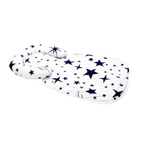 Paturica Impermeabila Cu Tetiera Detasabila Model Stelute