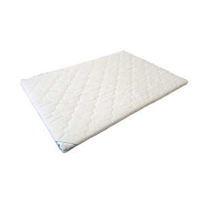 Topper Cu Memorie, Husa Bumbac, Detasabila, Spalare La 90°C, Hypoallergenicmed, 120X190 Cm
