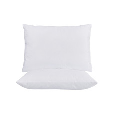 Set 2 Perne 50X70  Belina, Microfibra, Lavabile La Masina, Vidat, Alb