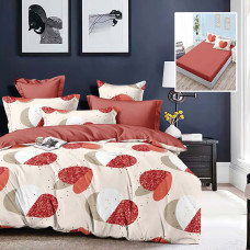 Lenjerie De Pat Finet 6 Piese, Cearceaf Pat Cu Elastic, Cearceaf Pilota 200X230, 2 Fete Perna 50X70, 2 Fete Perna 70X70, Extra Hf6P241