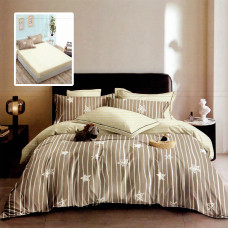 Lenjerie De Pat Finet 6 Piese, Cearceaf Pat Cu Elastic, Cearceaf Pilota 200X230, 2 Fete Perna 50X70, 2 Fete Perna 70X70, Extra Hf6P265