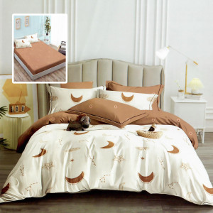 Lenjerie De Pat Finet 6 Piese, Cearceaf Pat Cu Elastic, Cearceaf Pilota 200X230, 2 Fete Perna 50X70, 2 Fete Perna 70X70, Extra Hf6P282