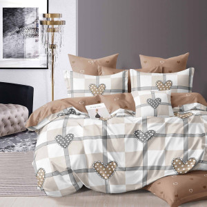 Lenjerie De Pat Finet 6 Piese, Cearceaf Pat Clasic, Cearceaf Pilota 200X230, 2 Fete Perna 50X70, 2 Fete Perna 70X70, Extra, M347