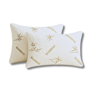 Set 2 Perne 50X70  Belina Bamboo, Microfibra, Lavabile La Masina