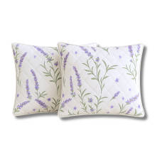 Set 2 Perne  Matlasate Lavanda Confort 60X60 Cm