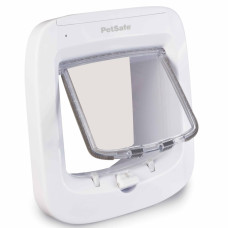 Petsafe Ușă Pentru Pisici, Cu Microcip, Alb, Ppa19-16145