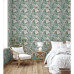 Dutch Wallcoverings Tapet Eden, Gri Și Verde Deschis