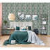 Dutch Wallcoverings Tapet Eden, Gri Și Verde Deschis