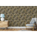 Dutch Wallcoverings Tapet "Palm Trees", Auriu Și Negru