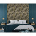 Dutch Wallcoverings Tapet "Palm Trees", Auriu Și Negru