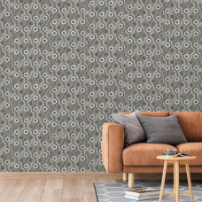 Dutch Wallcoverings Tapet "Galactic", Argintiu Și Maro