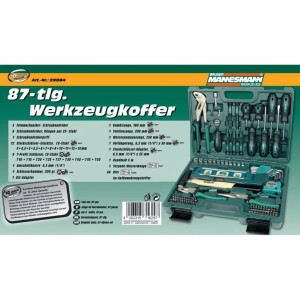 Brüder Mannesmann Set De Unelte, 86 Piese, 29084