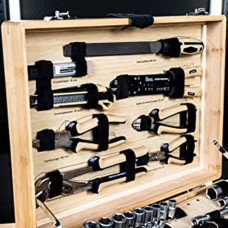 Brüder Mannesmann Set De Scule, 108 Piese, Carcasă Din Bambus