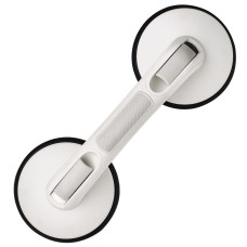 Ridder Șină De Sprijin, Cu Ventuză, „Premium”, Alb, 12,5 Cm, 80 Kg