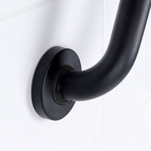 Ridder Bară De Sprijin, Negru, 60 Cm, Aluminiu