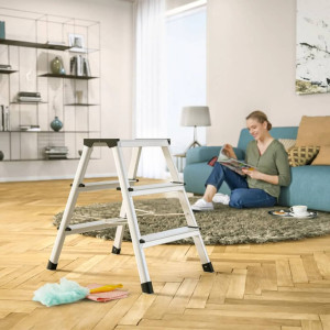 Hailo Scară Pliabilă „L90 Step-Ke” 2X3 Trepte, 60 Cm, 4443-701
