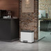Hailo Coș De Gunoi Cu Pedală Oko Trio Plus, Alb, 3X9 L, Mărime L