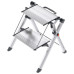 Hailo Scara Pliabilă Cu 2 Trepte "Mini Comfort" 45 Cm , Aluminiu