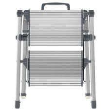 Hailo Scara Pliabilă Cu 2 Trepte "Mini Comfort" 45 Cm , Aluminiu