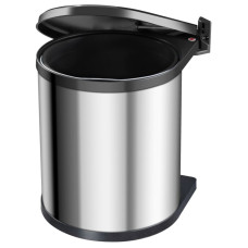 Hailo Coș De Gunoi Dulap Compact-Box M 15 L Oțel Inoxidabil 3555-101