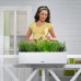 Lechuza Jardinieră "Balconera Cottage 80 All-In-One", Alb